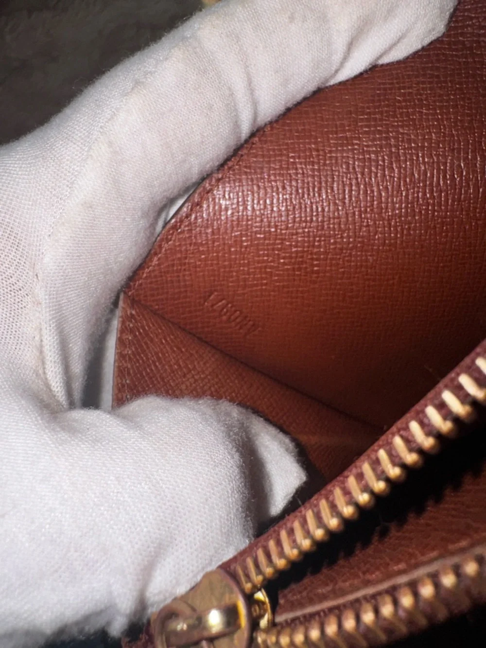 Louis Vuitton monogram Sarah wallet beautiful vintage pre-loved 1991 - Picture 14 of 15